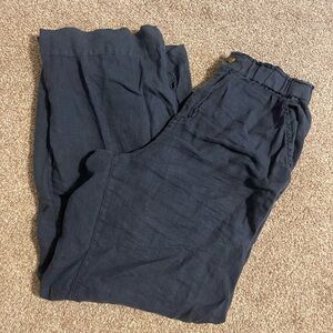 Farhety Linen blue pants